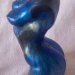 blue female statue 02