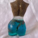 Female statue - back